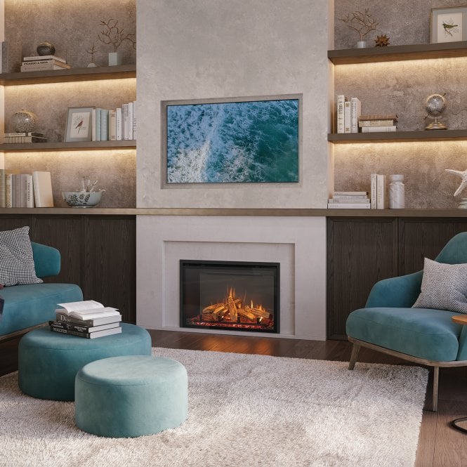 Gazco  eMotiv 74 Inset Electric Fire