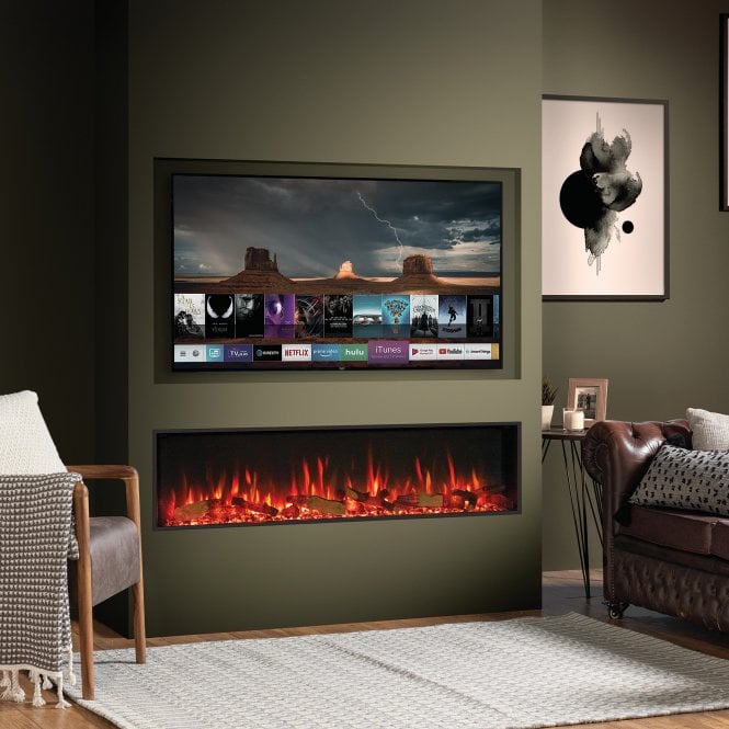 Gazco  eStudio 165R Inset Electric Fire