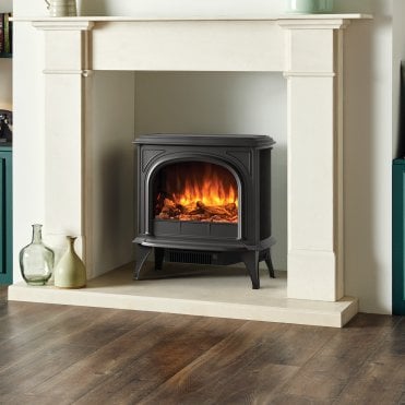 Gazco Huntingdon 40 Electric With Clear Door