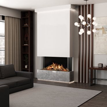 Gazco Reflex 105 3-Sided Balanced Flue Gas Fire
