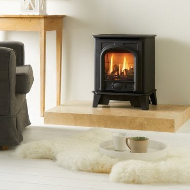 Gazco Stockton 2 Small, Natural Gas, Balanced Flue With Logs