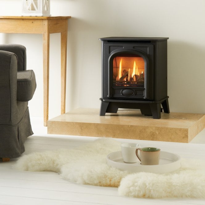 Gazco  Stockton 2 Small Natural Gas, Conventional Flue, Logs