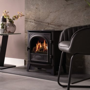 Gazco Stockton 5, Natural Gas, Balanced Flue With Logs