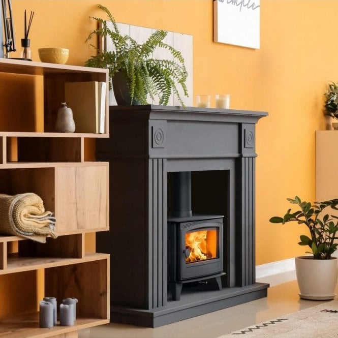Hunter Stoves Herald 5 Slimline Eco, Single Door Woodburning Stove