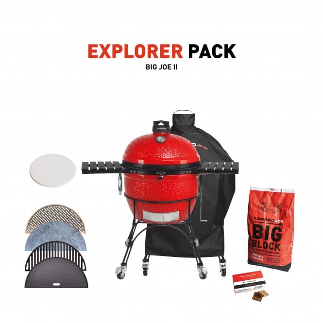 Kamado Joe  Big Joe II Ceramic Grill Explorer Pack