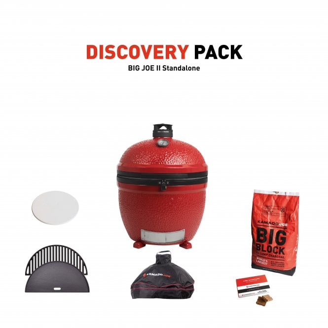 Kamado Joe  Big Joe II Ceramic Grill Stand-Alone Discovery Pack
