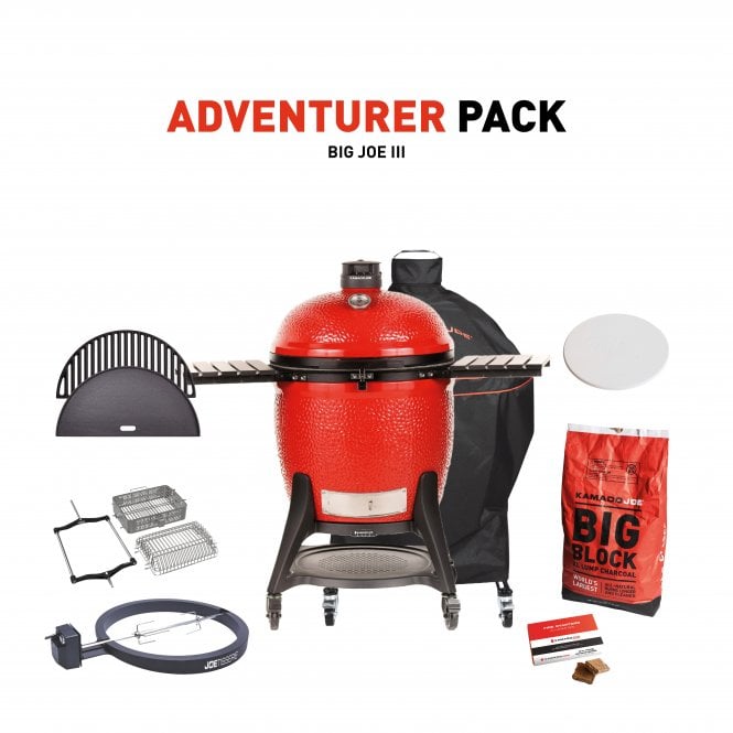 Kamado Joe  Big Joe III Ceramic Grill Adventurer Pack
