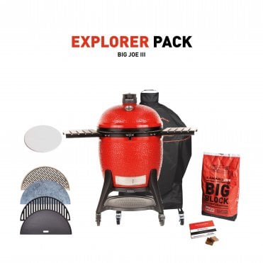Kamado Joe Big Joe III Ceramic Grill Explorer Pack
