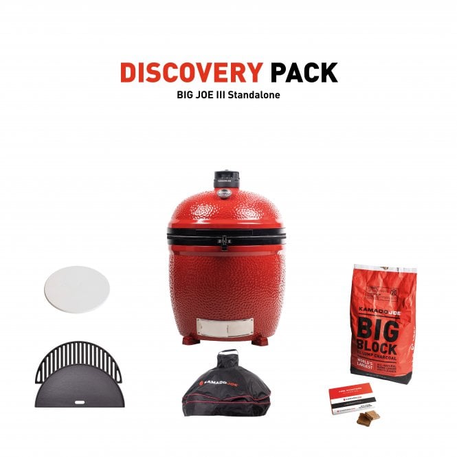 Kamado Joe  Big Joe III Ceramic Grill Stand-Alone Discovery Pack