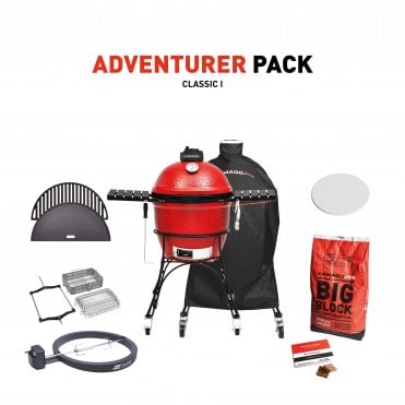 Kamado Joe Classic Joe I Ceramic Grill Adventurer Pack