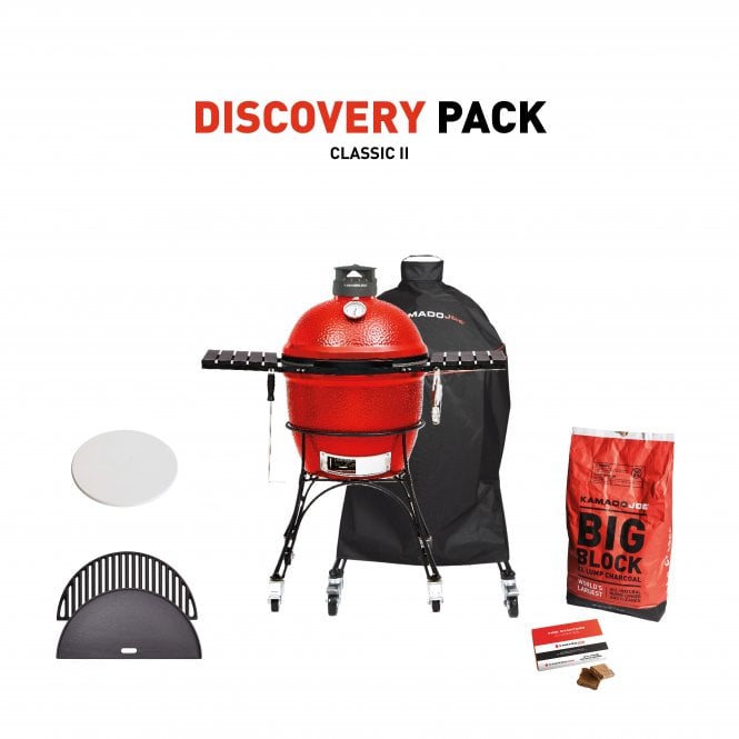 Kamado Joe  Classic Joe II Ceramic Grill Discovery Pack