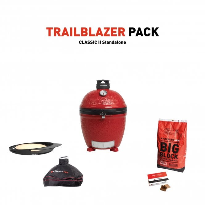 Kamado Joe  Classic Joe II Stand-Alone Trailblazer Pack