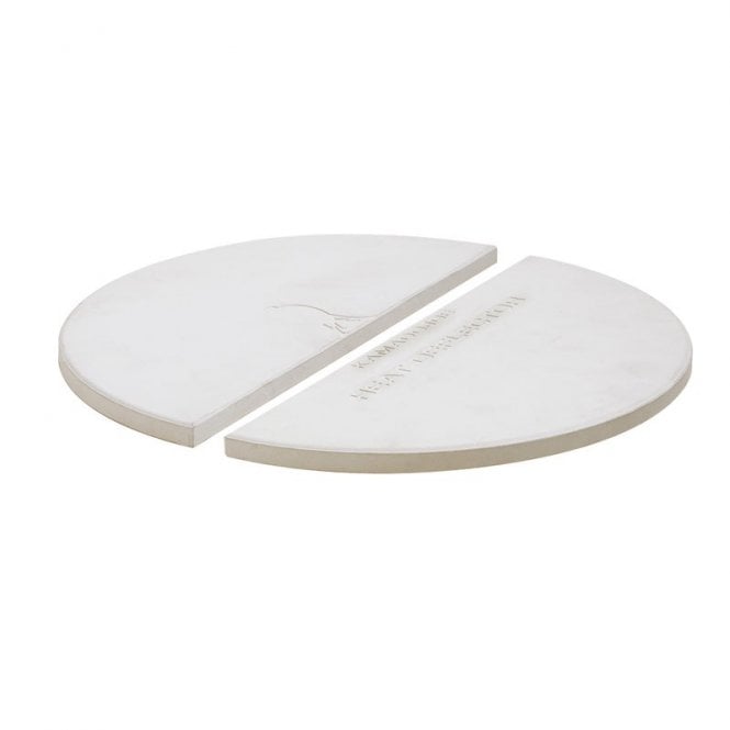 Kamado Joe Half Moon Deflector Plates - Big Joe (set of 2 plates)