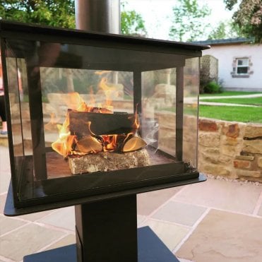 Legend Fires The Garden Cube - Outdoor Wood burning Stove