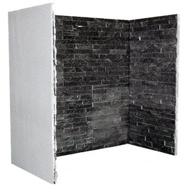 Black Quartz - 3 Piece Inglenook Chamber