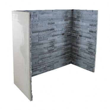 Black Slate-3 Piece Inglenook Chamber