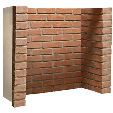 Cobbled Red Brick Chamber - 3 Piece with Returns