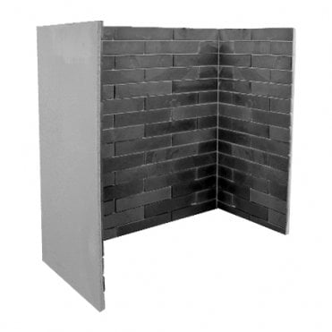 Oriental Slate Brickbond-3 Piece Inglenook Chamber