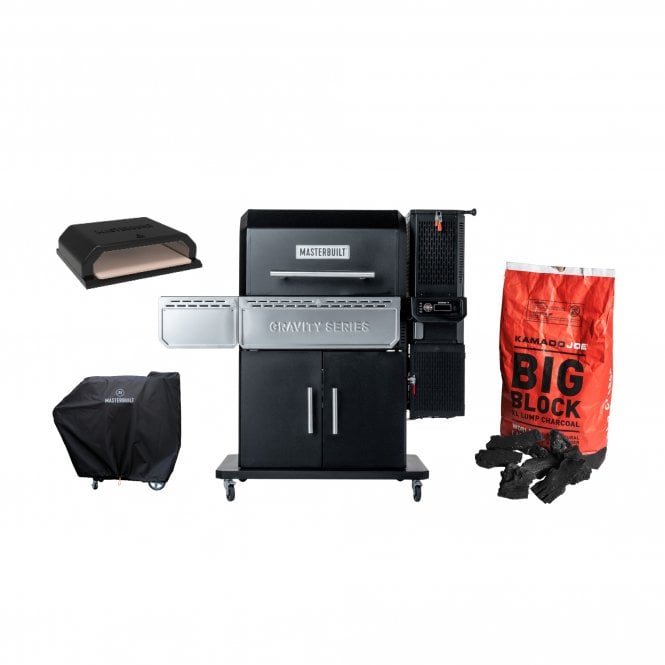 Masterbuilt  Gravity Series 1150 Digital Charcoal BBQ & Smoker Pizza Pack
