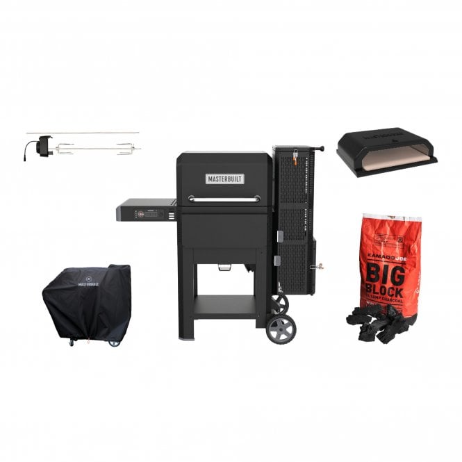 Masterbuilt  Gravity Series 600 Digital Charcoal BBQ & Smoker Pitmaster Pack