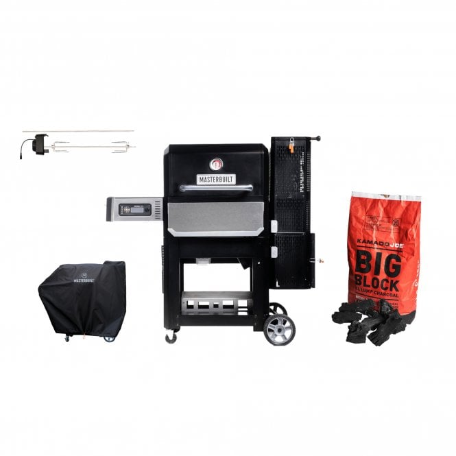 Masterbuilt  Gravity Series 800 Digital Charcoal BBQ & Smoker Rotisserie Pack