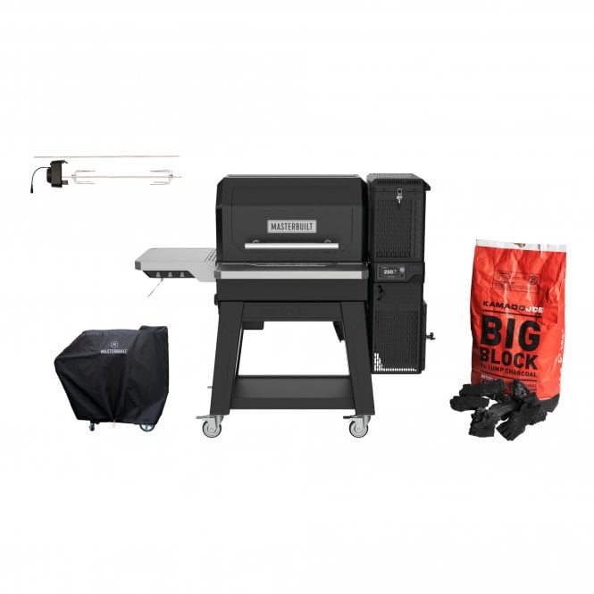 Masterbuilt  Gravity Series XT Digital Charcoal BBQ & Smoker Rotisserie Pack