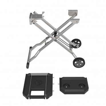 Masterbuilt Portable QuickCollapse Cart with Side Shelves