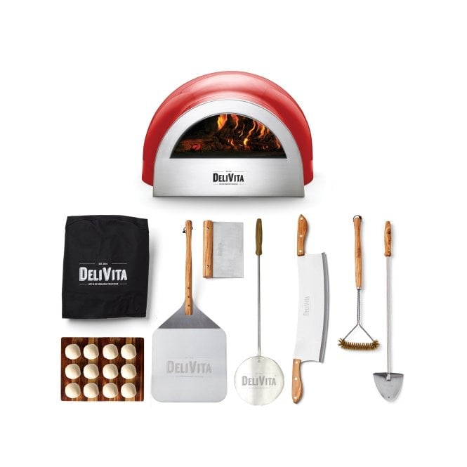 MI Fires DeliVita Chilli Red Pizza Oven Pizzaiola Collection