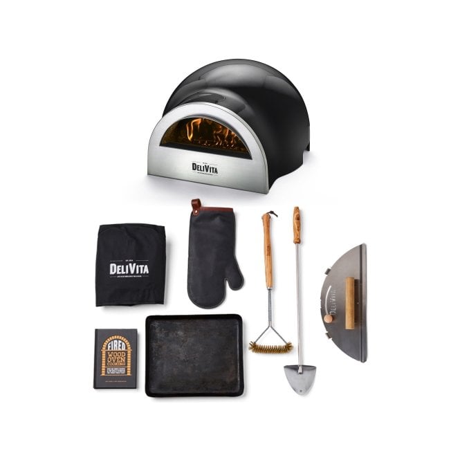 MI Fires DeliVita Very Black Pizza Oven Chefs Collection