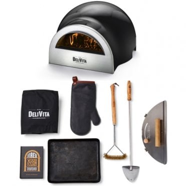DeliVita Very Black Pizza Oven Chefs Collection
