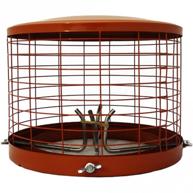 Mi Flues Bird Guard SF, olt Fix, Terracotta - Ø 150-250mm