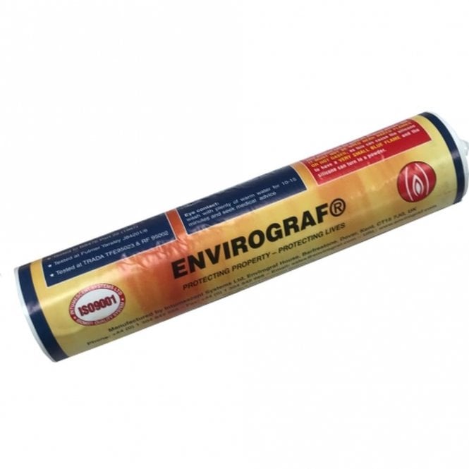 Mi Flues Clear Heat Resistent Sealent - Envirograf - 1300°C