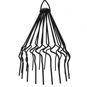 Cone Top Bird Guard, Black - Ø 125-250mm