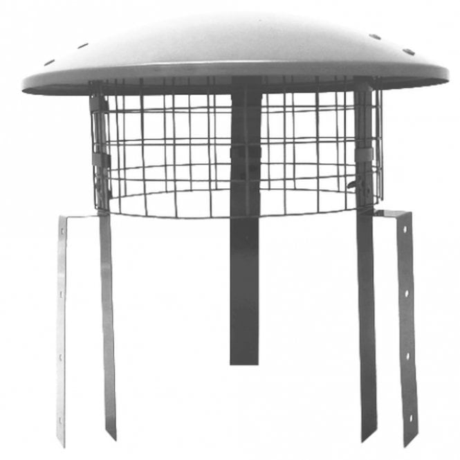 Mi Flues Cowl HighTop Stainless Steel Rain Guard