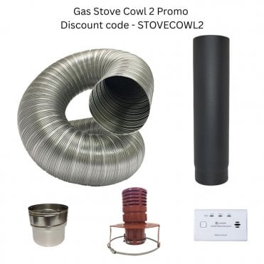 Gas Stove Cowl 2 Bundle