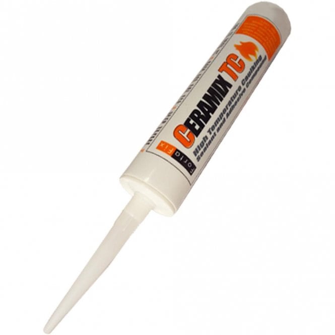Mi Flues Grey Fortafix Ceramix Caulking - 300ml Cartridge