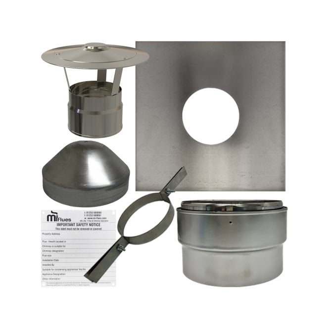 Mi Flues Installation Pack No 602 150mm