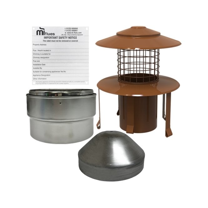 Mi Flues Installation Pack No 607 150mm