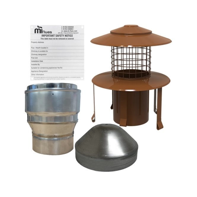 Mi Flues Installation Pack No 608 150mm