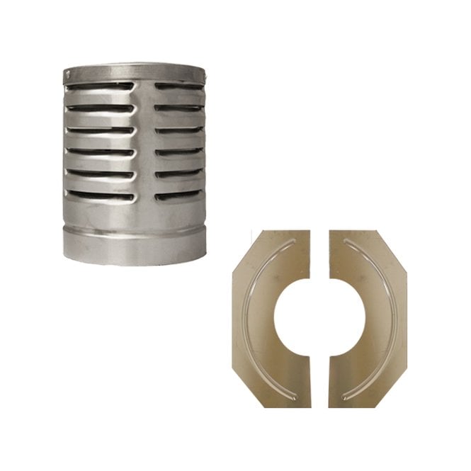 Mi Flues Installer Pack B (Clamp & GC1) 150mm