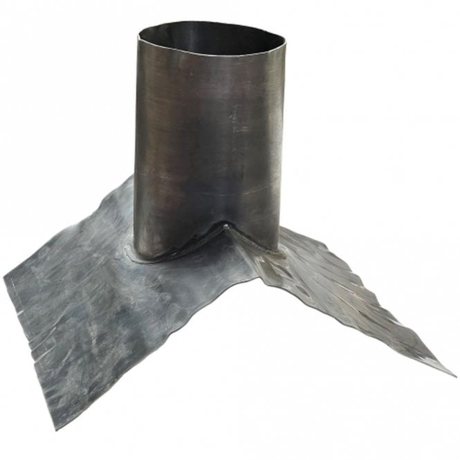 Mi Flues Lead Slate, Ridge, Pitch 10°-35°, suitable for TW Ø 125mm