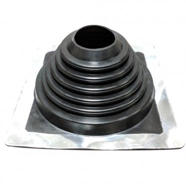 MI-Flash - No 8 Metal Black EPDM 178-330mm 435x435