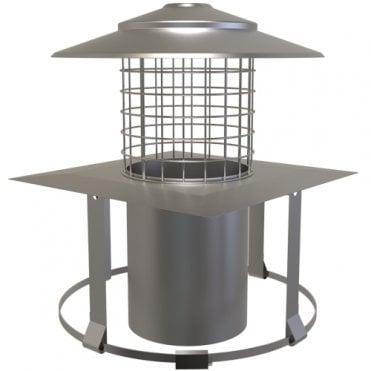 MI Flex Square Pot Hanging Cowl (Natural)