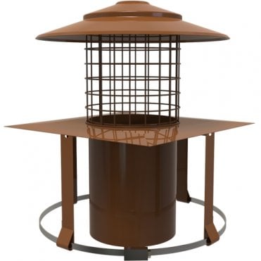 MI Flex Square Pot Hanging Cowl (Terracotta)