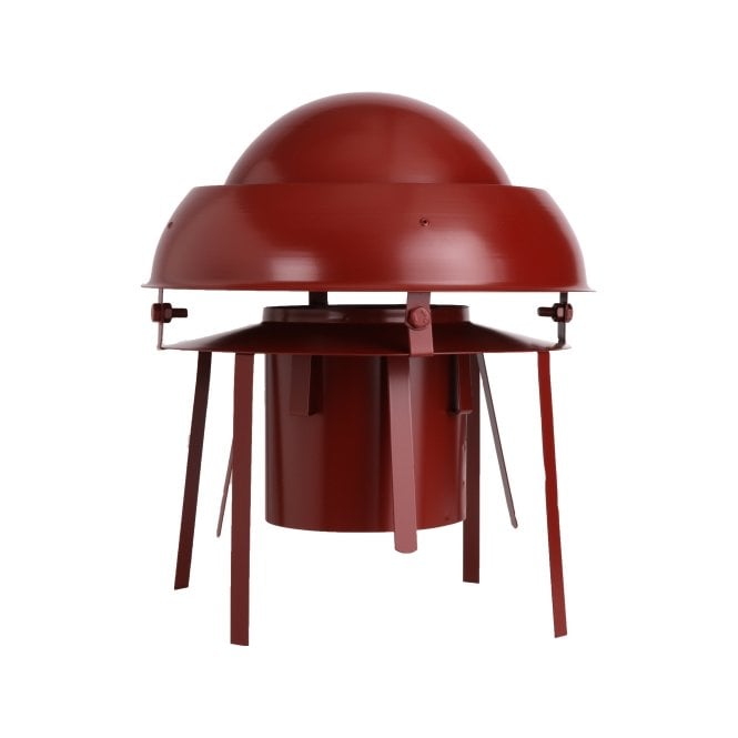 Mi Flues Mini Pot Hanging Cowl 1mm (Terracotta) - 125mm