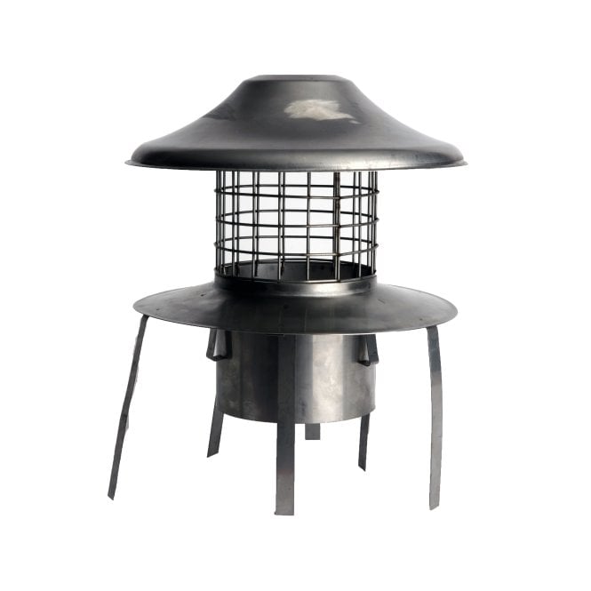 Mi Flues Pot Hanging Cowl 1mm (Natural) - 125mm
