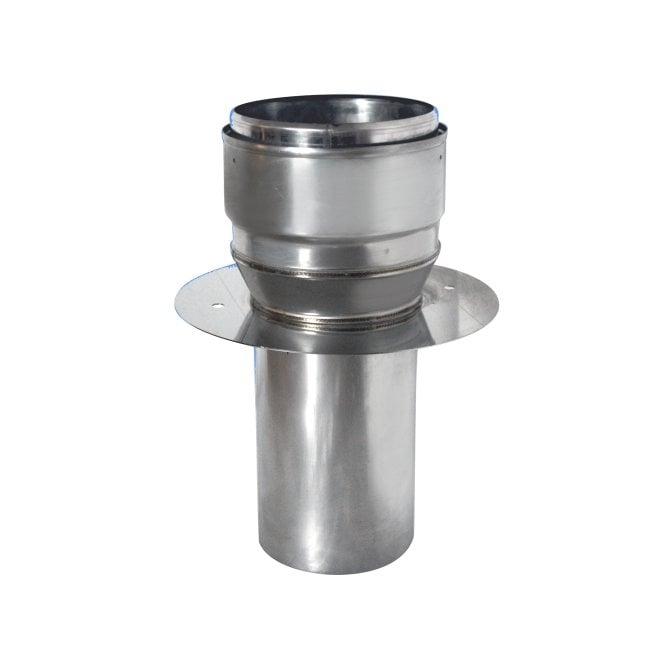 Mi Flues Register Plate Adapter - 125mm