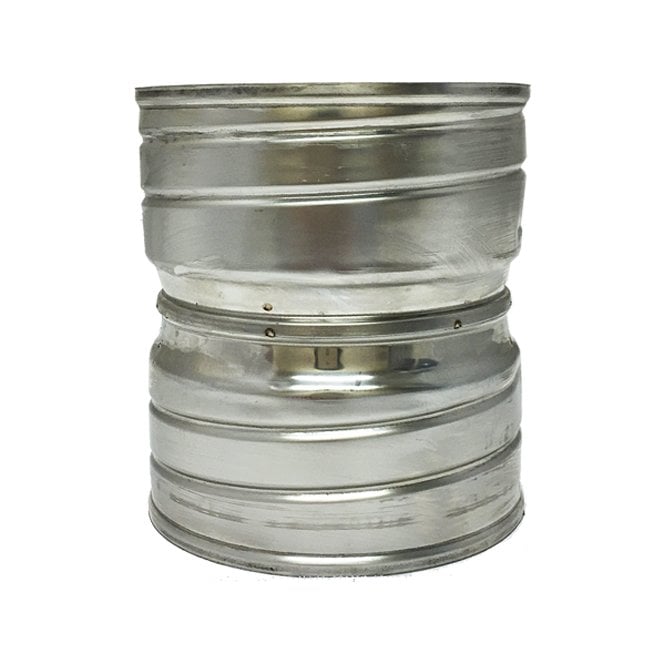 Mi Flues Screw Fix Joiner - 125mm