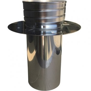 Screw Fix Register Plate Adapter - 125mm