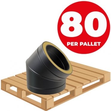 TW Pro 125mm - 45 Degree Bend (Pallet of 80)